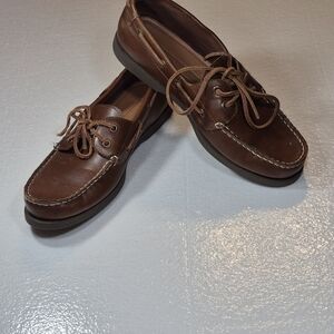 Tommy Hilfiger Dark Brown Boat Shoes